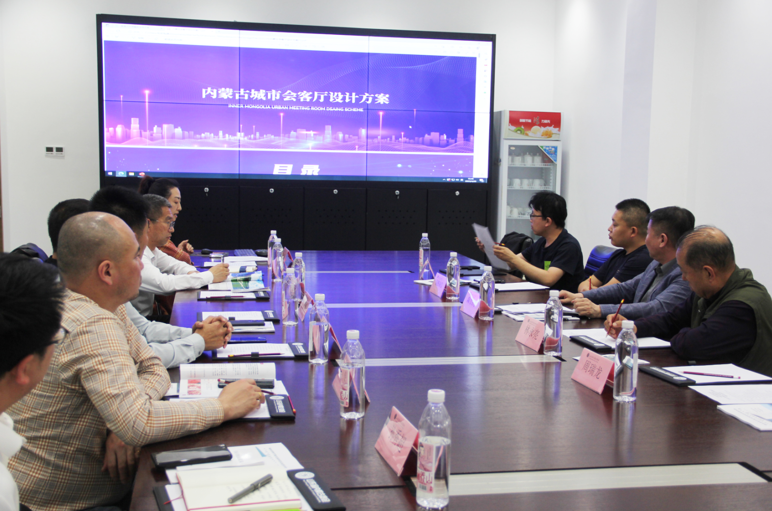 協(xié)會(huì)執(zhí)行會(huì)長(zhǎng)林永亮一行到山東內(nèi)蒙古商會(huì)座談交流